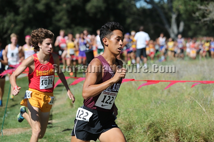2015SIxcHSSeeded-021.JPG - 2015 Stanford Cross Country Invitational, September 26, Stanford Golf Course, Stanford, California.